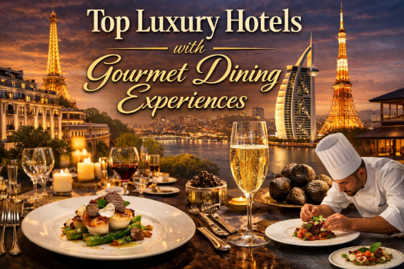 Top Luxury Hotels with Gourmet Dining Experiences