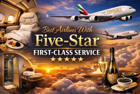 Best Airlines With Five-Star First-Class Service