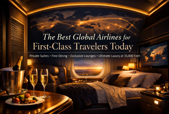 The Best Global Airlines for First-Class Travelers Today